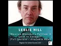 Leslie Hill - &quot;Maurice Blanchot&#39;s Politics: A Case to Answer?&quot; - 01.26.2021