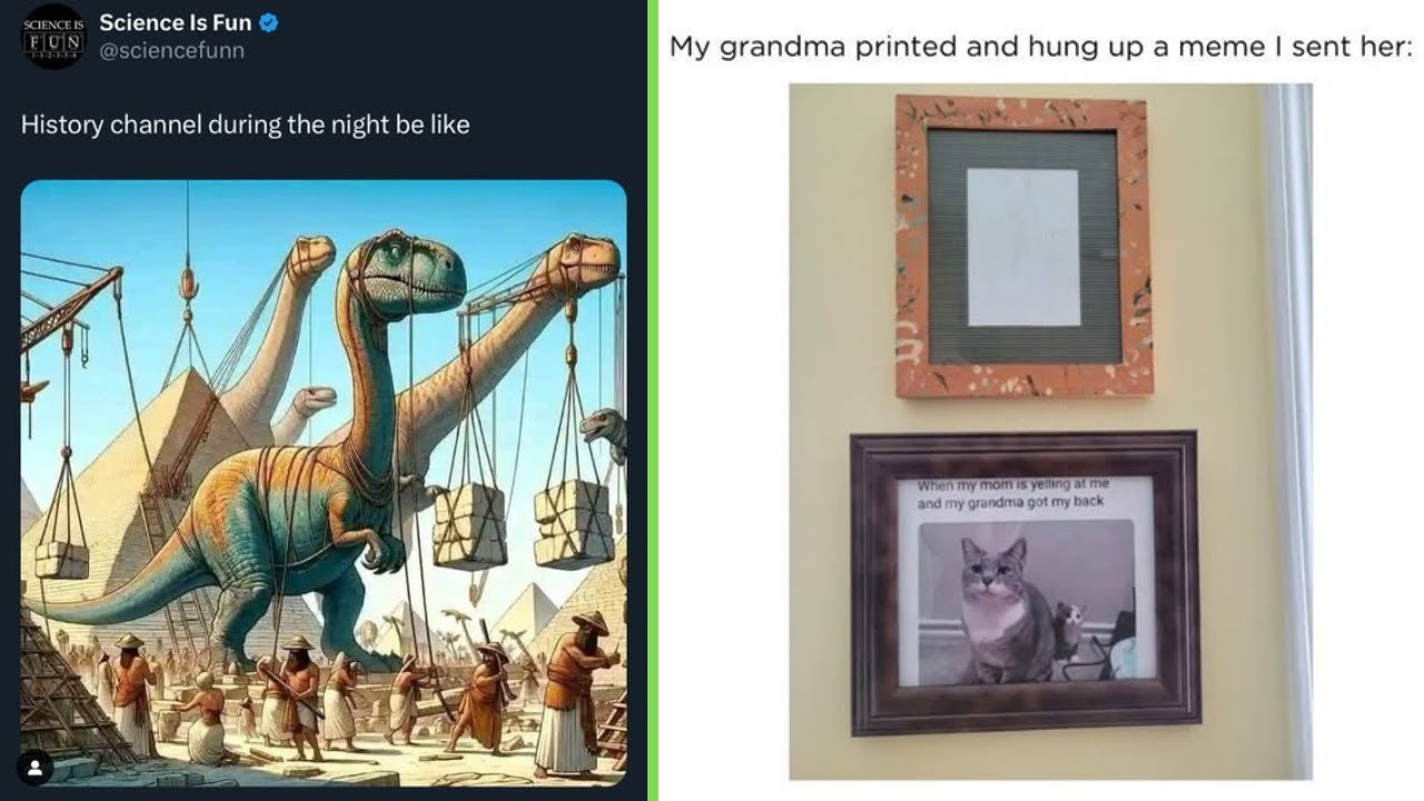 Funny Memes 5 | History Channel During The Night Be Like