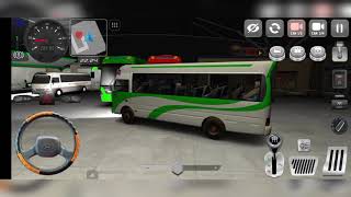 mini bus driving with passengers minibus simulator screenshot 1