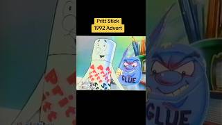 Advert For Pritt Stick From 1992