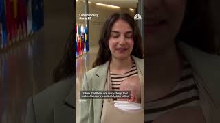 Swedish minister brings baby to E.U. Council meeting