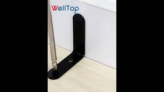 L Shape Steel Flat Angle Bracket Iron Metal Cabine Fastener Angle Bracket Connector