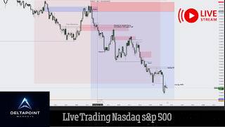 Nasdaq & ES live trading ICT concepts \ up4.8% \ 09/04/2026