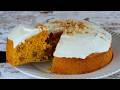 【ふわっとほろっと♡絶品すぎるキャロットケーキ】The Best Carrot Cake Ever!