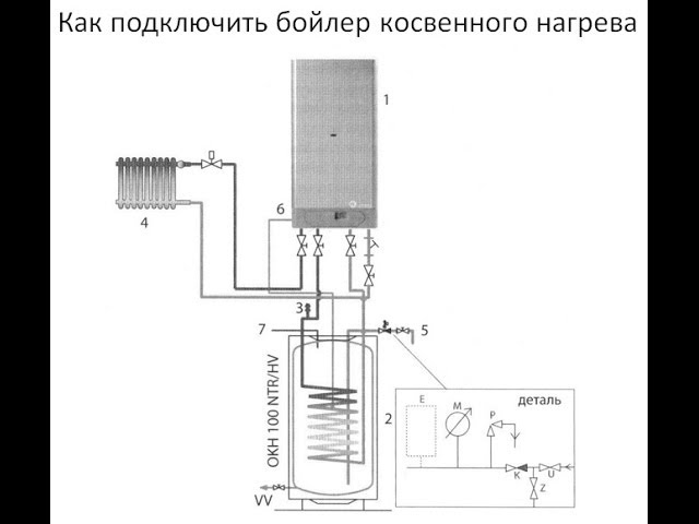 Как подключить бойлер косвенного нагрева