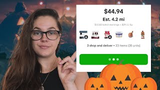 Is Halloween Worth it On Doordash, UberEATS and Instacart?