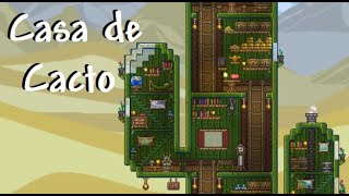 CASA DE CACTO no TERRARIA!