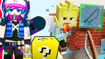 Blockman GO - Only Fishing Rod//Lucky Blocks//Sky Wars {Part 8}