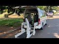 Hiace welcab 3.0 4WD Turbo Diesel WHeelchair Access Van www.SunRIseCars.com.au