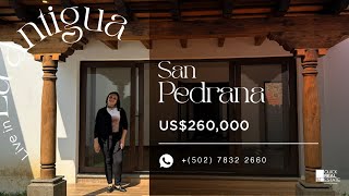 Casa en Antigua Guatemala San Pedro las Huertas US$260,000