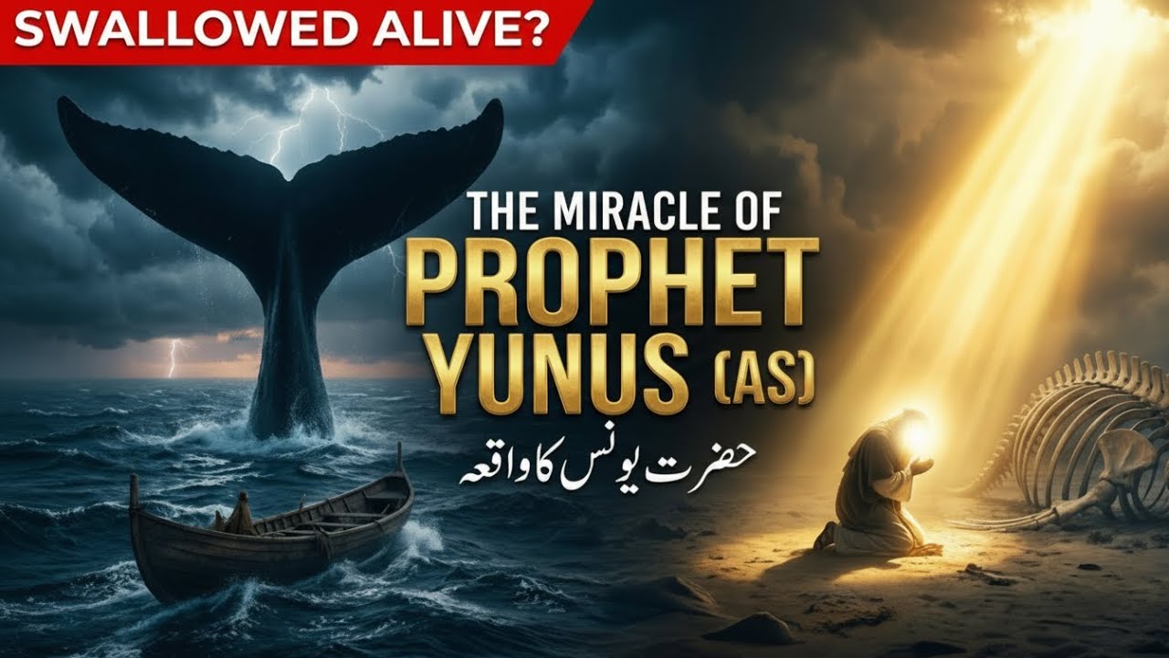 The Miracle of Prophet Yunus (AS) | Hazrat Yunus Ka Waqia