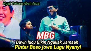 Bocil Lucu ❗ Pinter Boso jowo Nyanyi MBG bikin ngakak Jamaah Abah Anza