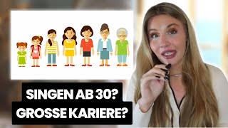 Singen ab 30- Das musst du Wissen- 5 Strategische Tipps