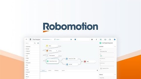 Robomotion Lifetime Deal $99 | Automate desktop applications