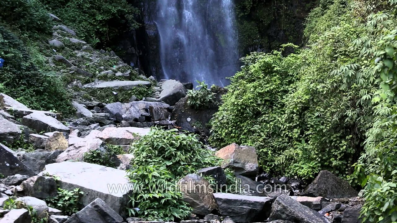 Sadu Chiru waterfall derived from Sadhu Chiru Hills