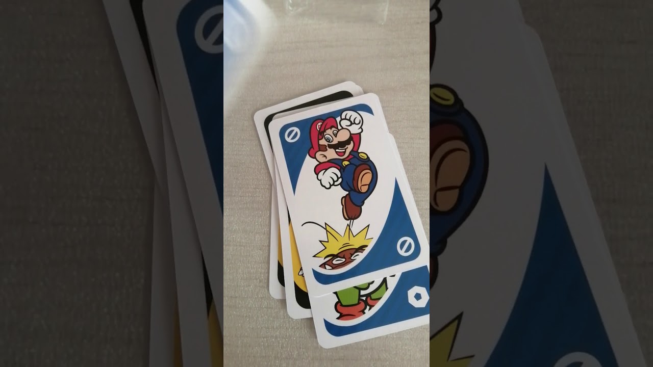 UNO Super Mario gioco di carte - 2 parte 