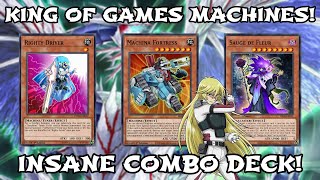 Yu-Gi-Oh! Duel Links || APRIL KING OF GAMES! CRAZY MACHINE & SYNCHRO COMBOS WITH TRISHULA DE FLEUR!