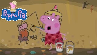 Peppa Pig Time Travels to the Stone Age 🐷 🗿 Adventures With Peppa Pig