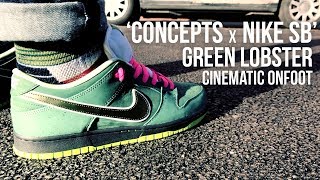 green lobster dunks