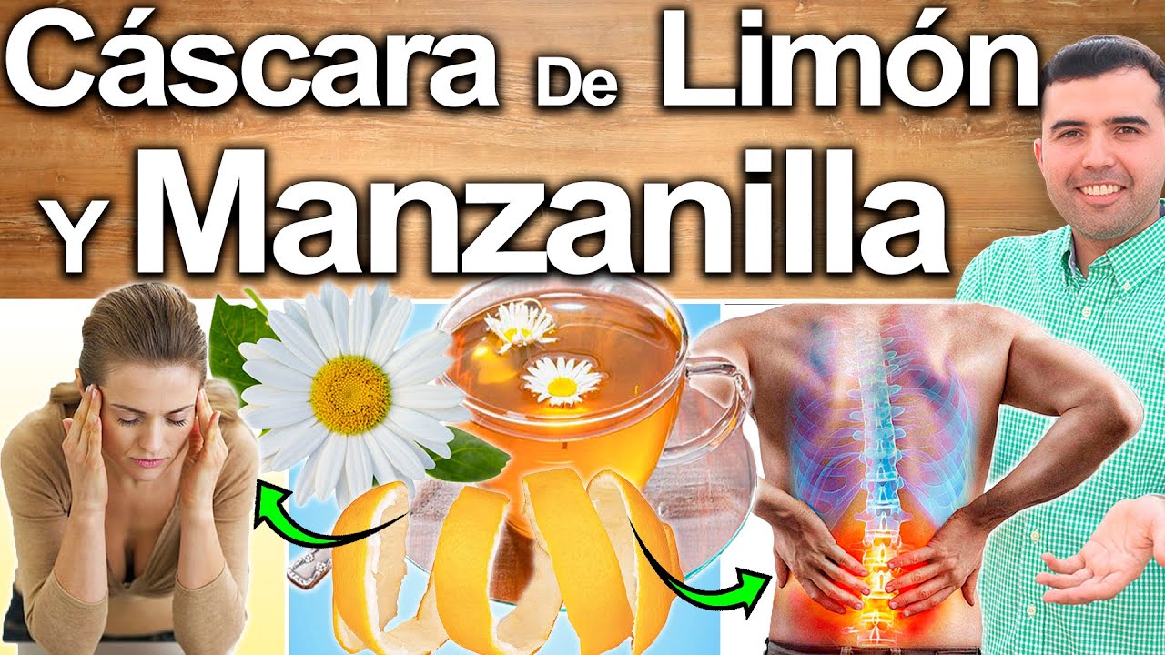 C�scara De Lim�n Y Manzanilla En Ayunas - Para Qu� Sirve? Beneficios Para Tu�Salud�Y�Belleza