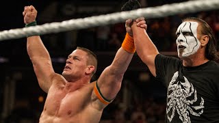 Sting and John Cena unite to defeat Seth Rollins and Big Show: Raw, Sept. 14, 2015