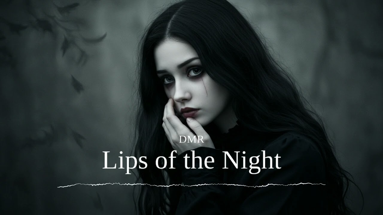 DMR - Lips of the Night | Gothic Rock Piano Ballad 2025 | Emotional Darkwave Post-Punk Vibes