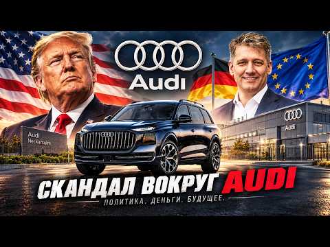 AUDI И ТРАМП: Скандал Audi с новым заводом взорвал немецкий автопром!