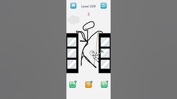 Draw 2 save🌧️🌧️ stickman puzzle games #save#short#gameplay