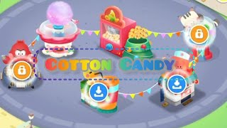 Food Street| Cotton Candy| Pop Corn| Baby Panda carnival| Baby Bus Games screenshot 5