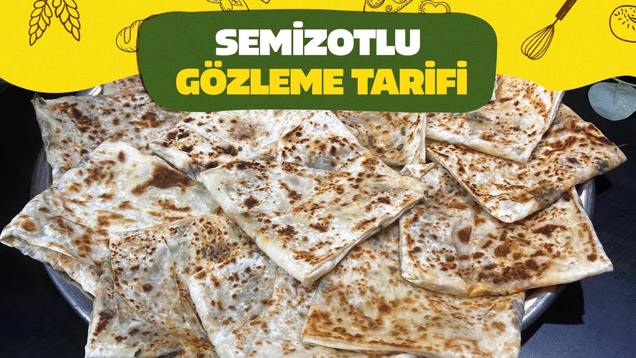 Kolay Semizotlu Gözleme Yapımı | Hazır Yufka ile Pratik Tarif