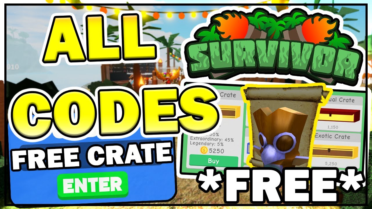 Roblox Survivor Codes October 2020 - roblox survivor hacks