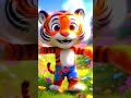Tiger dance tutorial viral videos ai #shorts #trend #viral #ai