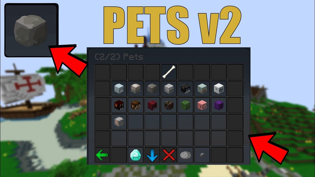 Pets v2 Update! | Hypixel Skyblock - YouTube