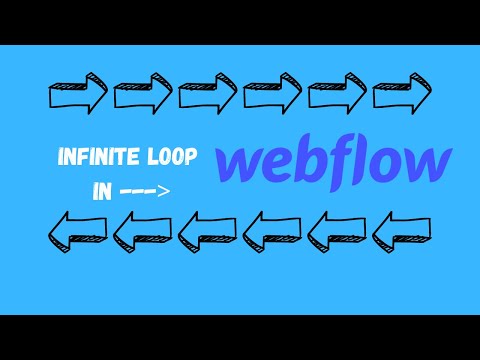 How to make a marvellous infinite marquee in Webflow 2022 (infinite content)