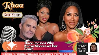 Famous No Wonder Kenya Moore Lost Her Peach On Season 16 Of The RHOA: Andy Cohens Gives 3 Reasons Why?! Wealth