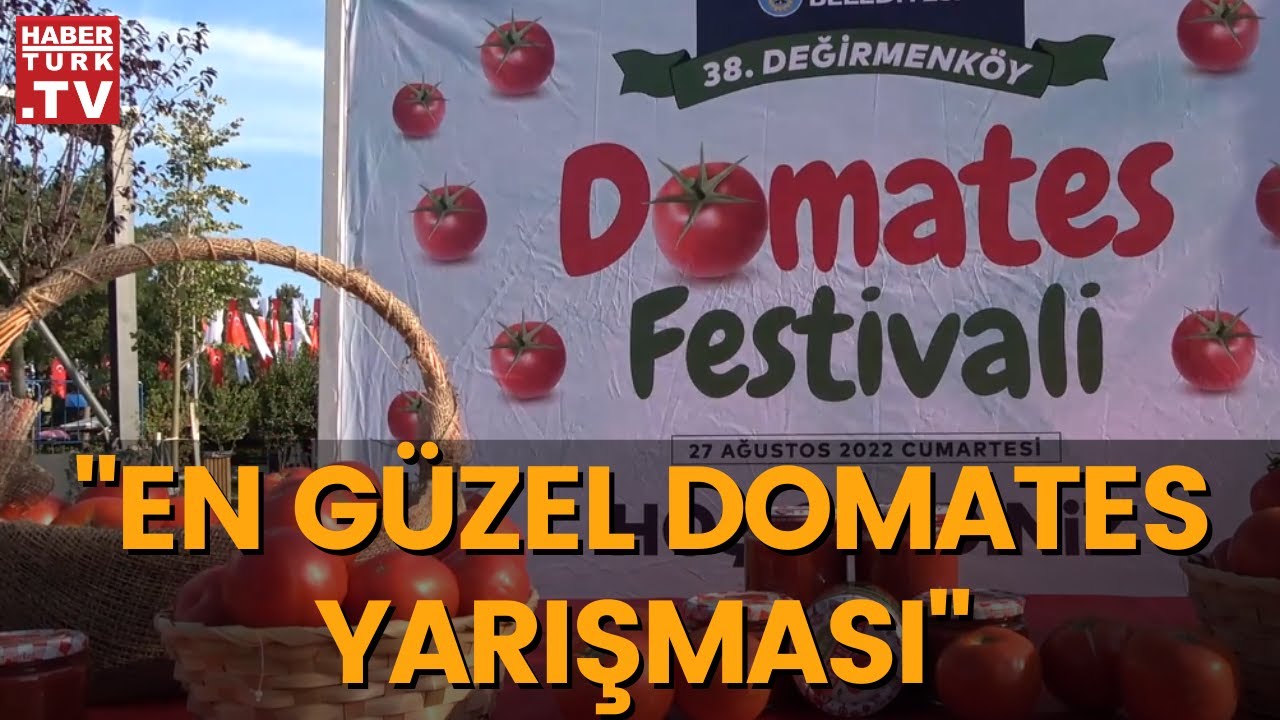 Silivri’de düzenlenen 38. Değirmenköy Domates Festivali renkli görüntülere sahne oldu.