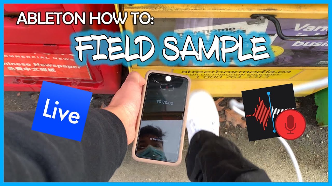 How to make SAMPLE ANYTHING in Ableton using only your iPhone (Easy Field Sampling)