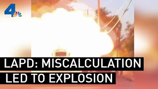 Miscalculation Led to Fireworks Explosion in South LA, Chief Says | NBCLA