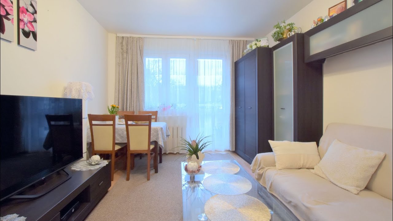 Toruń NA SKARPIE, 46m2, 2-POKOJE, PARTER, DUŻA LOGGIA