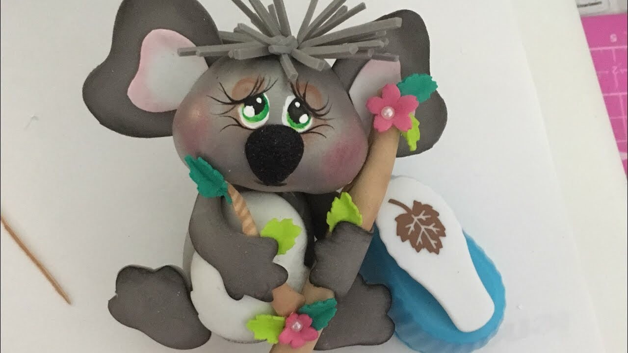 Cómo hacer Fofucho Koala enamorado PASO A PASO