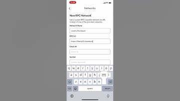 Add Liberty Shardeum Network on Metamask Mobile Application