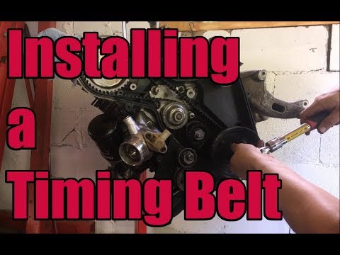 Installing a Porsche 944 Timing Belt