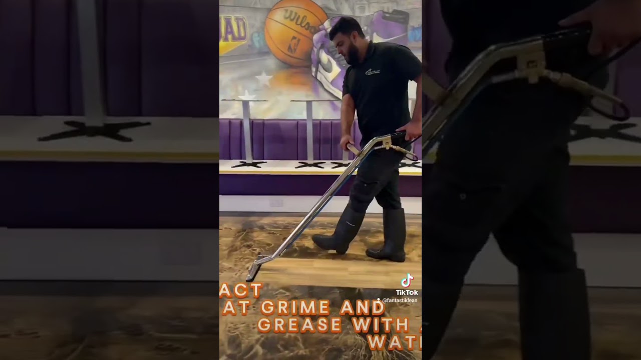 Vinyl Floor Cleaning
