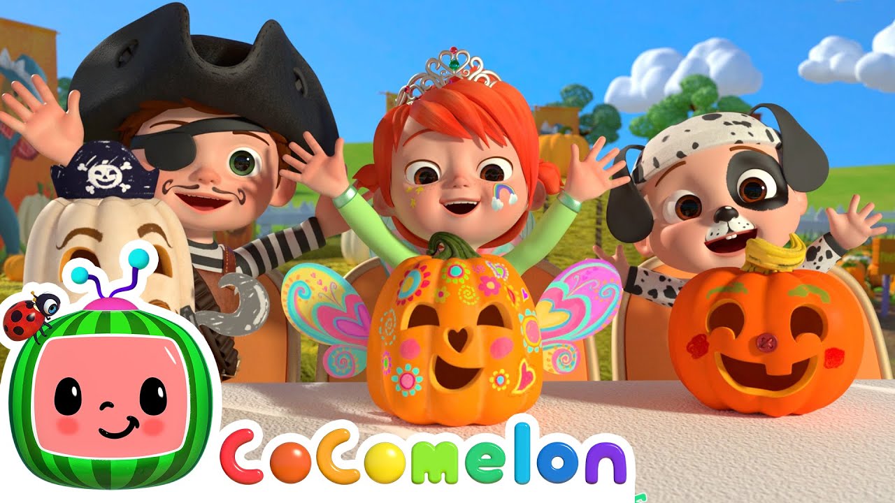 Pumpkin Patch Halloween Song | @CoComelon | Cocomelon Halloween Kids Songs  - YouTube