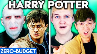 HARRY POTTER WITH ZERO BUDGET! (Harry Potter vs. Voldemort Deathly Hallows PARODY)