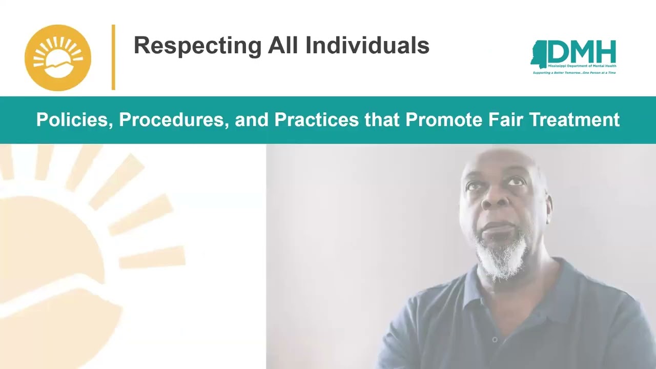 Crisis Training Baseline Module 4  - Honoring Differences and Respecting Individuals