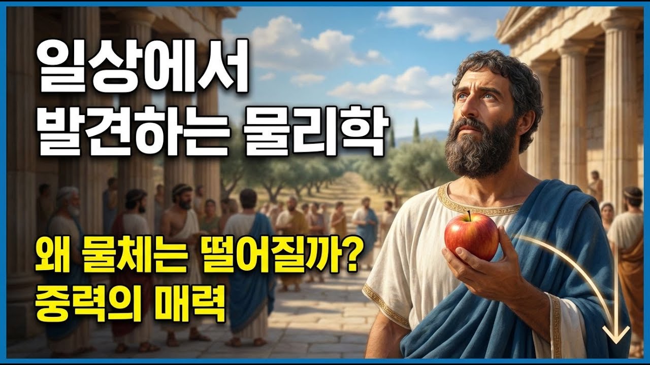 물체 낙하의 원리 중력은 어떻게 작용할까 | 편하게 틀어놓고 들으세요.