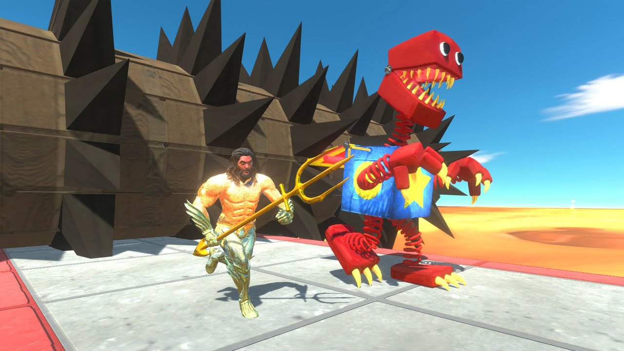 Wooden Grinder Challenge - Superheroes VS Creepy Monsters - ARBS