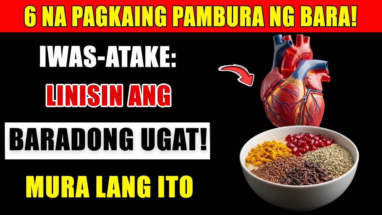 6 Superfoods na Naglilinis ng Baradong Ugat at Nagpapabata sa Puso