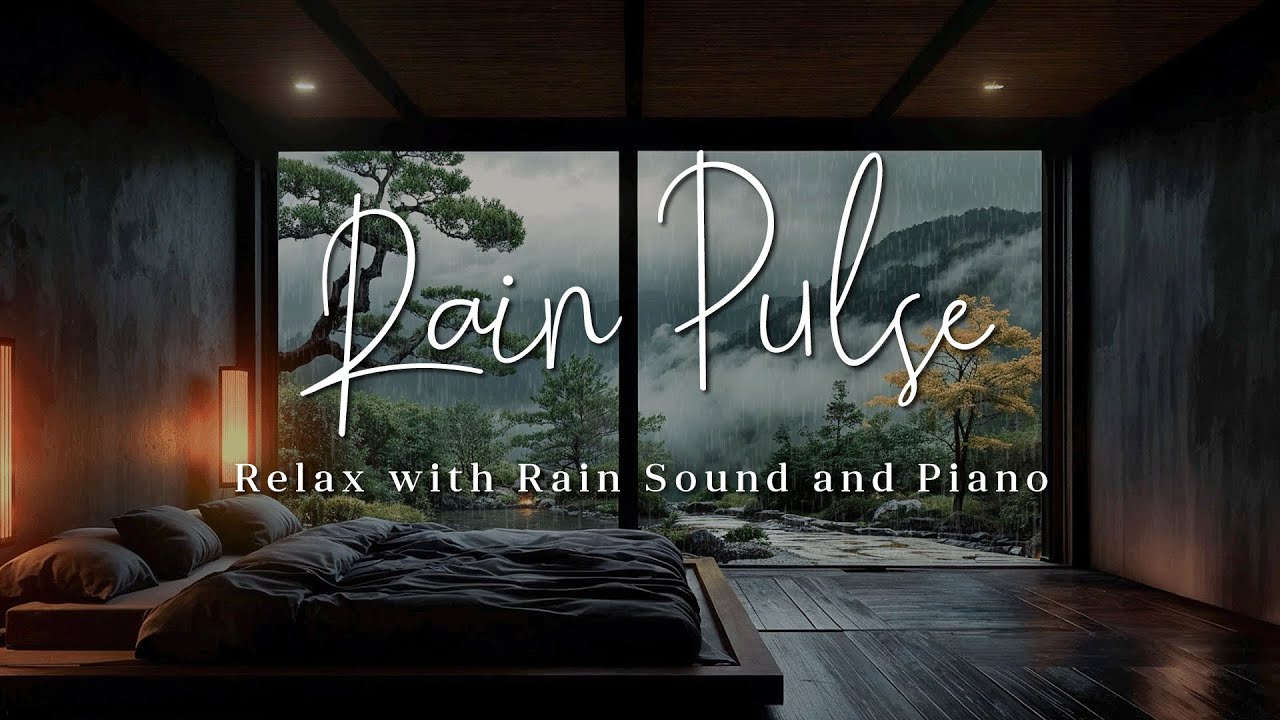 Cozy Cabin in the Woods with Rain Sounds – Piano Music for a Deep Sleep ...